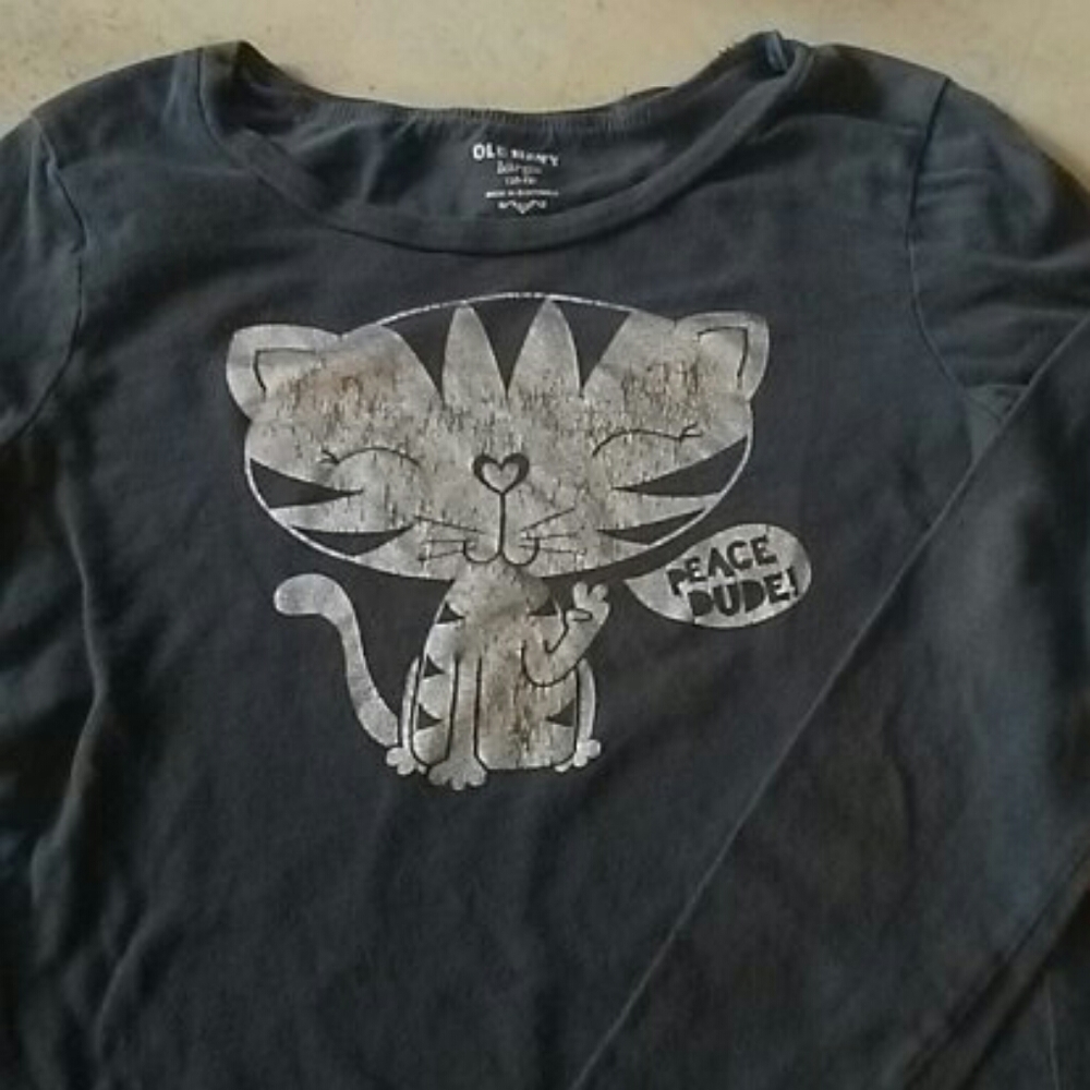 4/$15 Old Navy girls sz 10-12 tee long sleeve